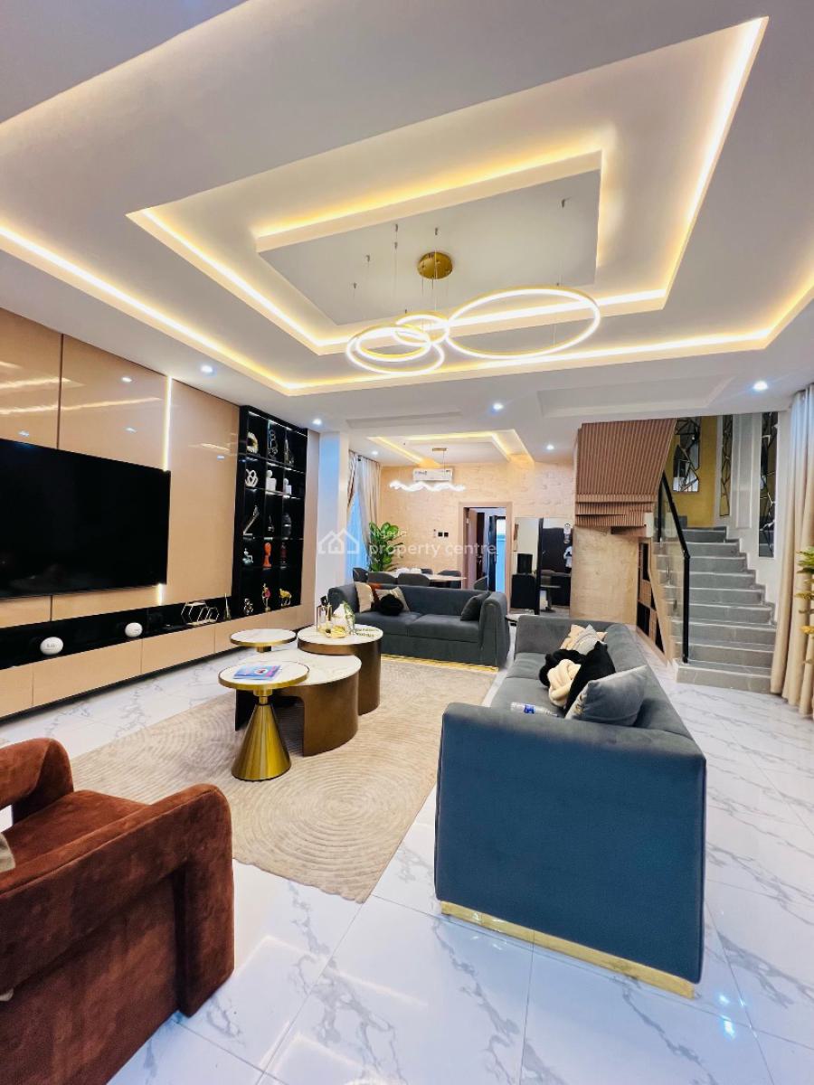 Astonishing Newly Built 4 Bed Furnished and a Detached Duplex, Superb 4 Bed Detached Duplex + Modern Facilities. Fully Furnished, Allen, Ikeja, Lagos, Detached Duplex for Sale