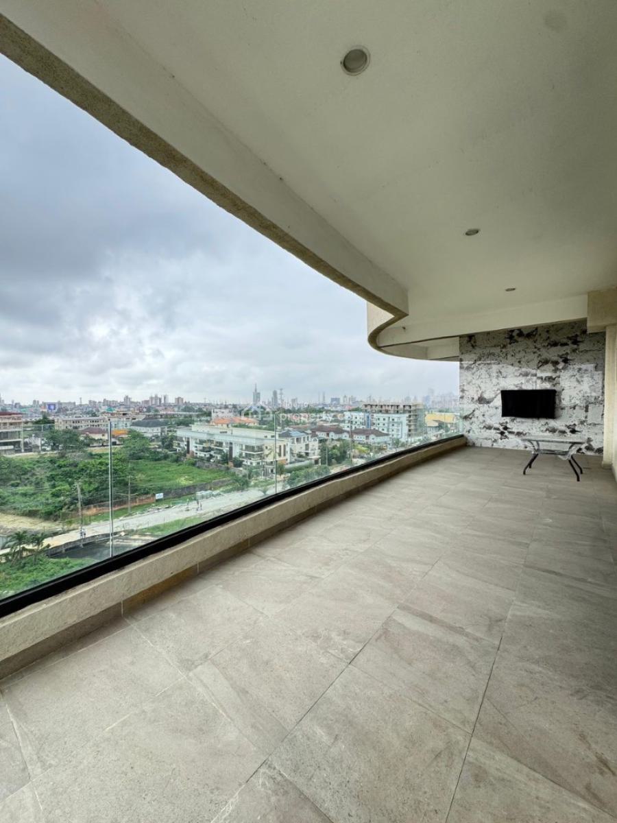 Fully Furnished 3 Bedroom Penthouse Apartment with a Bq, Ikoyi, Lagos, Block of Flats for Sale