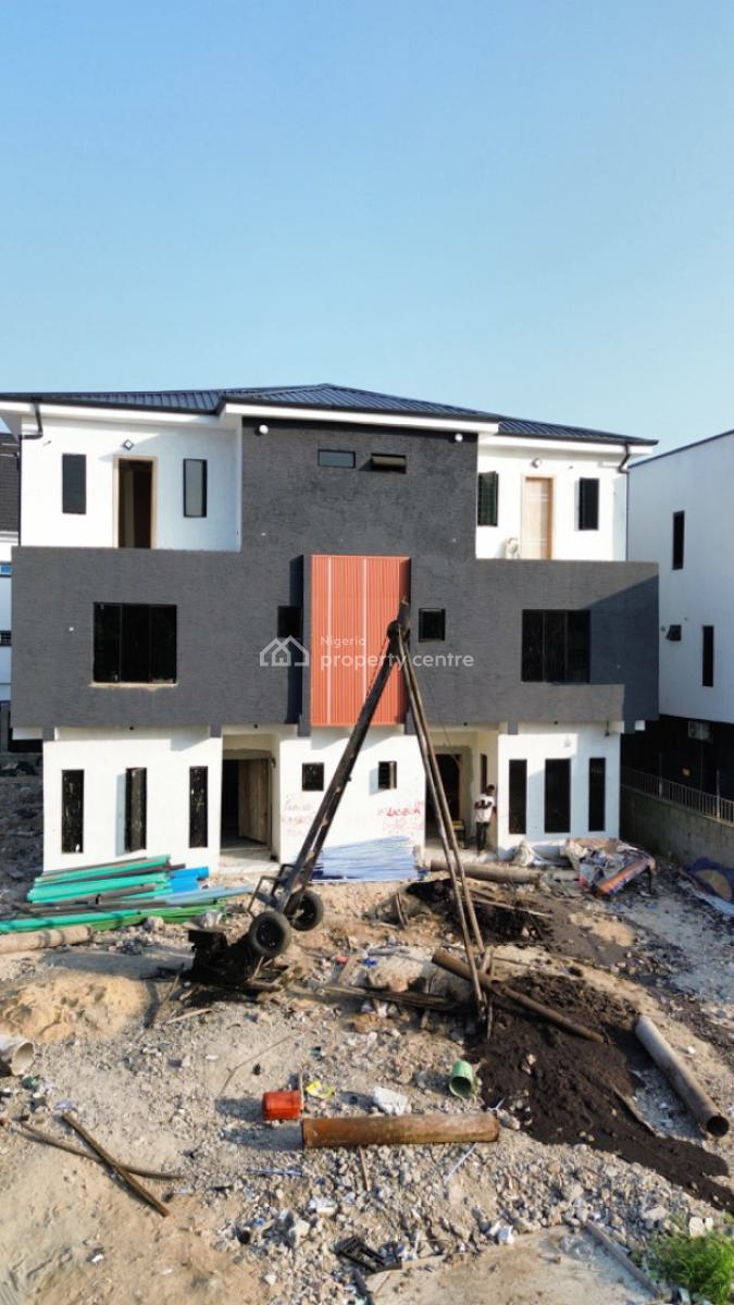 Newly Built 4 Bedroom Semi Detached Duplex with a Room Bq, Gbagada, Lagos, Semi-detached Duplex for Sale