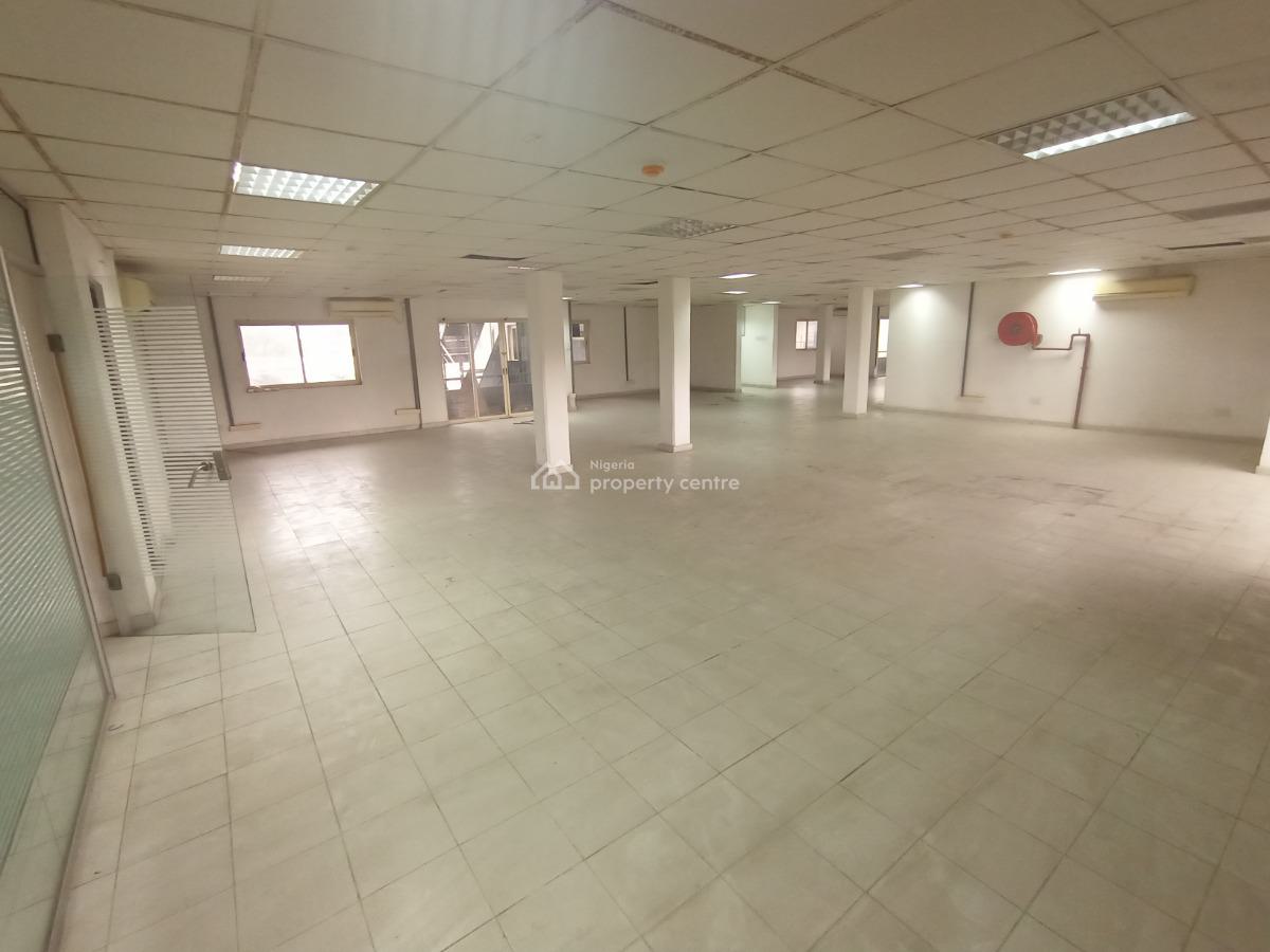 466sqm Open Plan Office Space, Ajose Adeogun Street, Victoria Island (vi), Lagos, Office Space for Rent