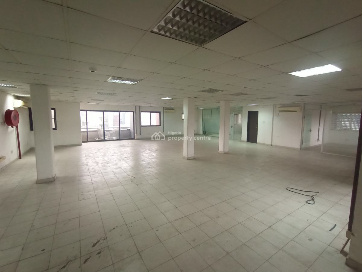 466sqm Open Plan Office Space, Ajose Adeogun Street, Victoria Island (vi), Lagos, Office Space for Rent