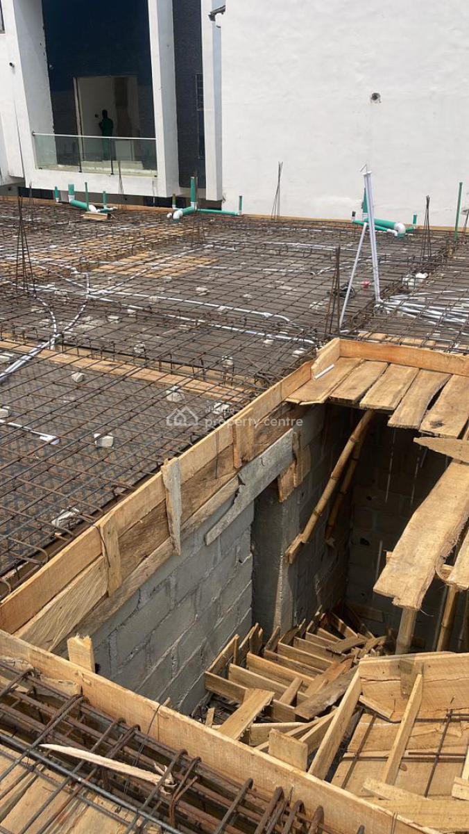 Under Construction 4 Bedroom Self Compound Terraced Duplex, Gra, Ikota, Lekki, Lagos, Terraced Duplex for Sale