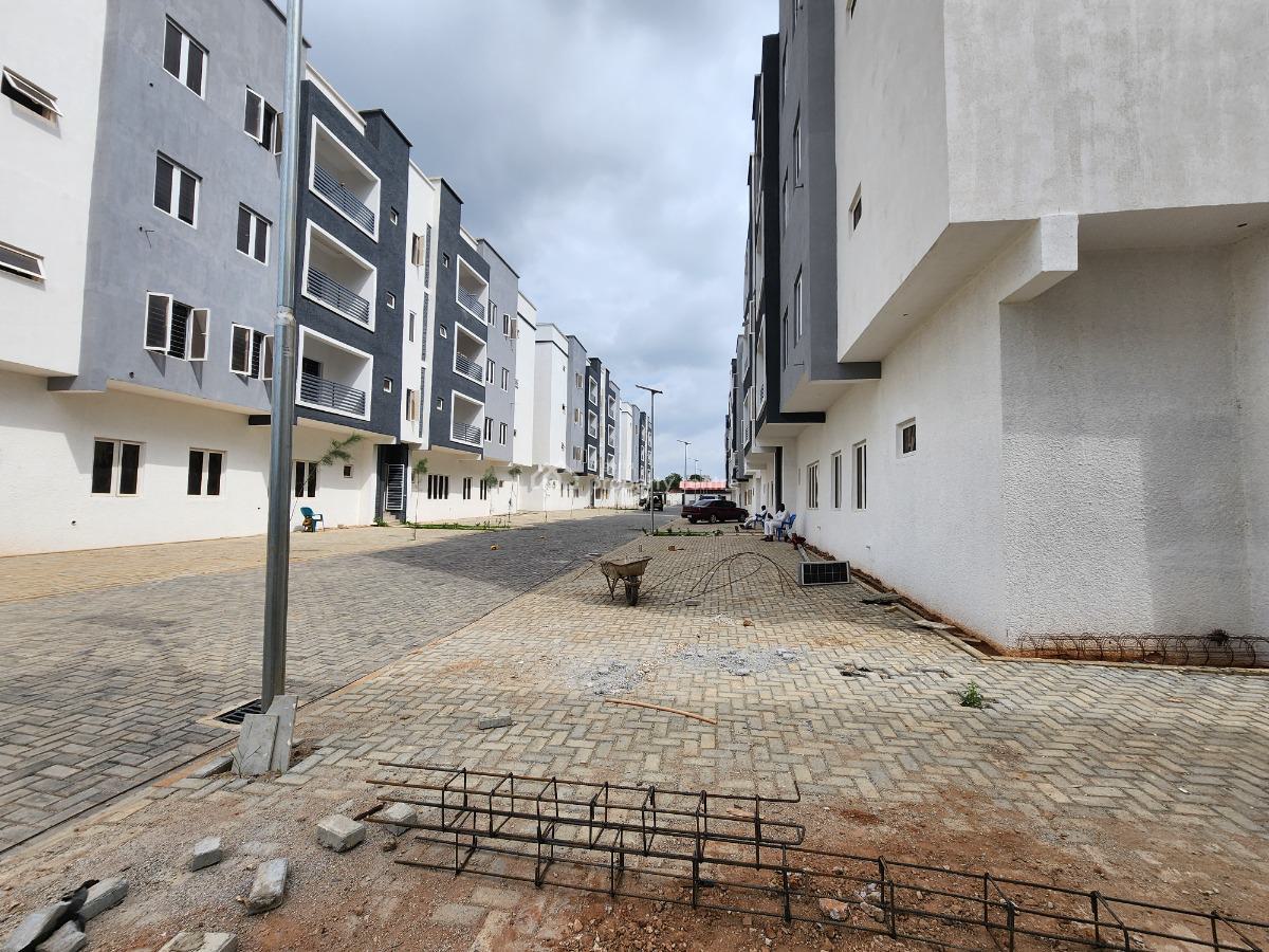 Prime Semi-finished Very Spacious 3-bedroom Apartment, Dakibiyu, Wuye, Abuja, Flat / Apartment for Sale