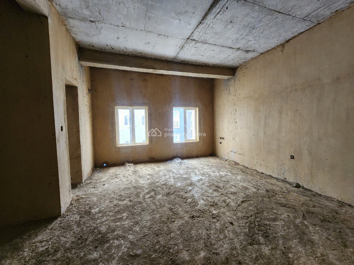Prime Semi-finished Very Spacious 3-bedroom Apartment, Dakibiyu, Wuye, Abuja, Flat / Apartment for Sale