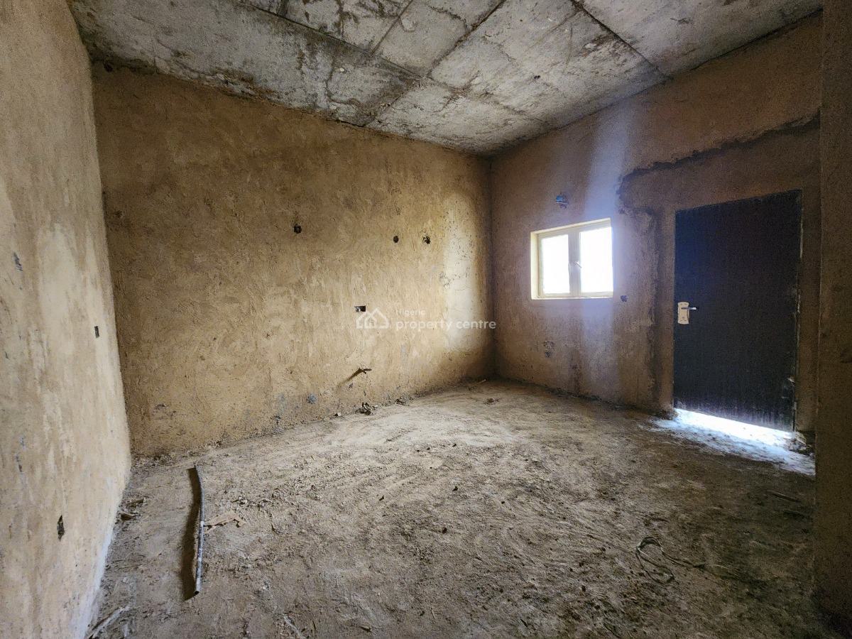 Prime Semi-finished Very Spacious 3-bedroom Apartment, Dakibiyu, Wuye, Abuja, Flat / Apartment for Sale