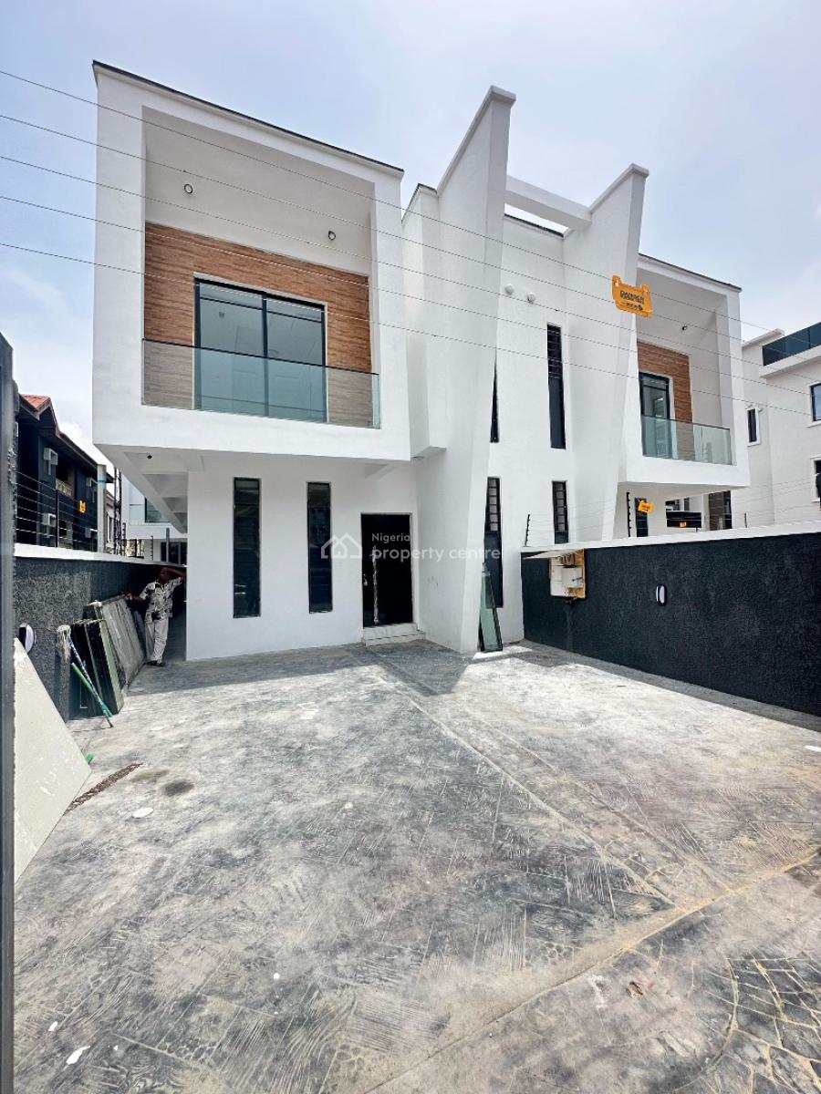 Stunning 4 Bedroom Semi Detached Duplex Within a Serene Estate, Agungi, Lekki, Lagos, House for Sale