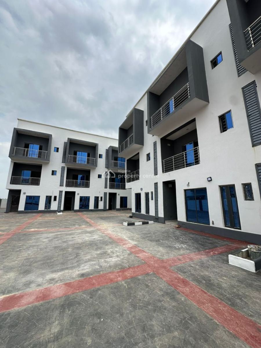 Brand New 4 Bedroom Terraced Duplex No Bq (tarred Access Roads, Gaduwa Abuja, Gaduwa, Abuja, Terraced Duplex for Sale
