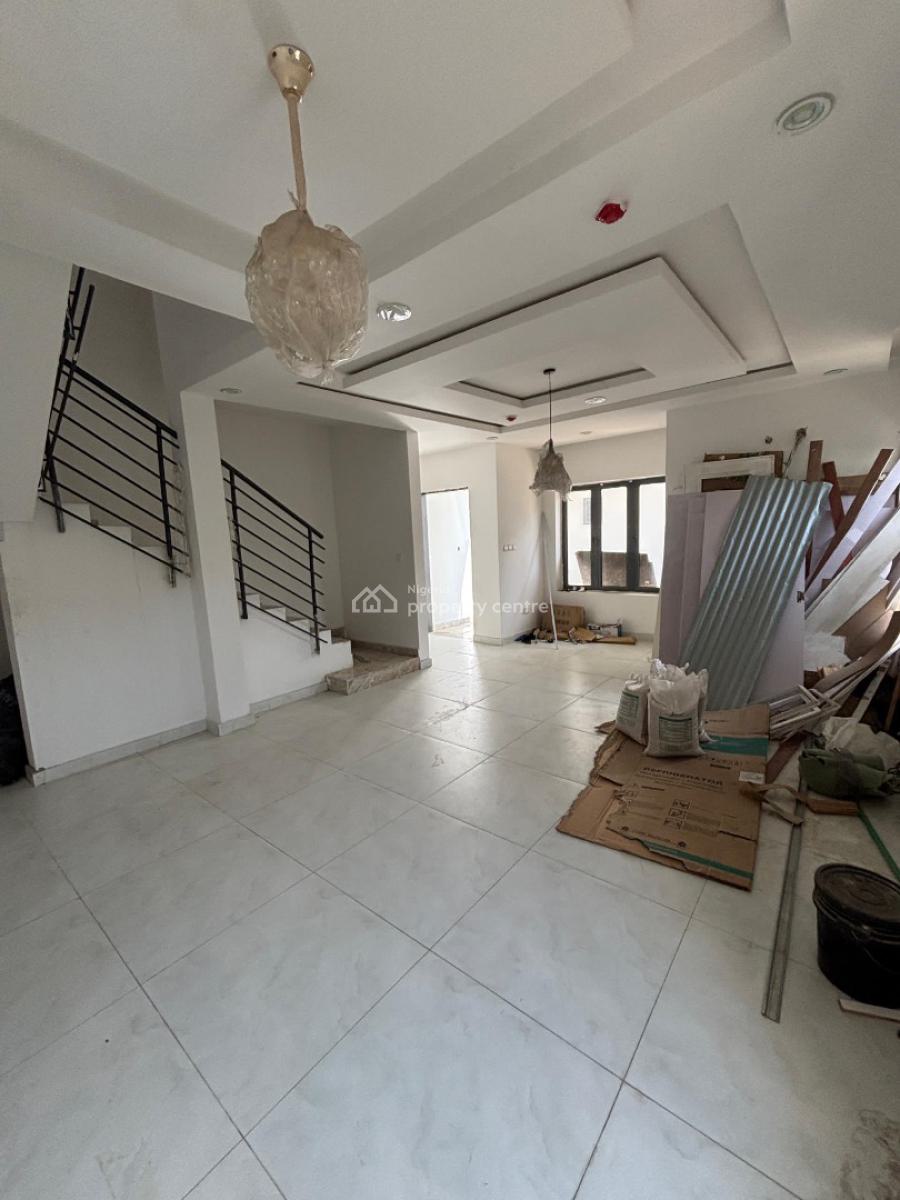 Exclusive 4 Bedroom Terrace  Duplex with a Bq in a Secured Location, Ikate Elegushi, Lekki, Lagos, Terraced Duplex for Sale