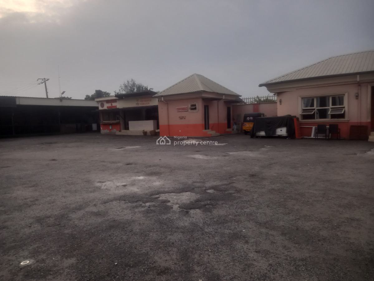 Prime Commercial Space on 1-acre, on Lagos Abeokuta Expressway, Oko-oba, Agege, Lagos, Commercial Property for Sale