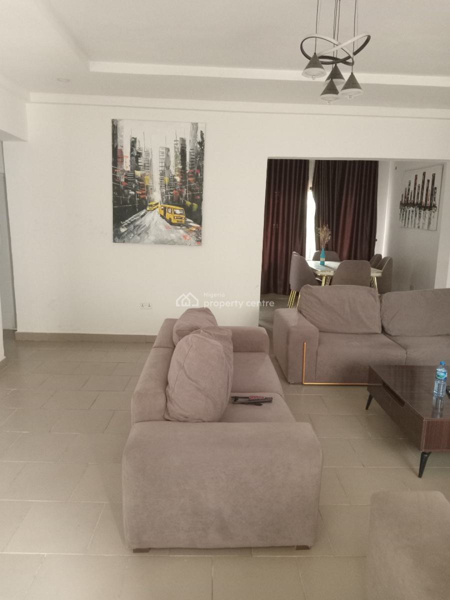 a Very Good Furnished Spacious 2bedroom Flat, Jahi District in a Well Secured Environment., Jahi, Abuja, Flat / Apartment for Rent