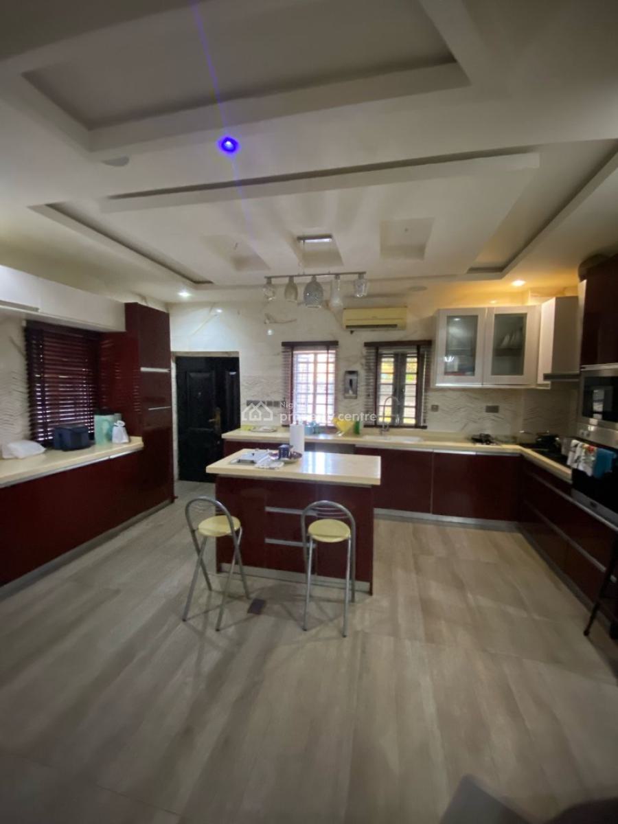 Exquisite 5 Bedroom Fully Detached Duplex with Bq in a Secured Estate, Ikate Elegushi, Lekki, Lagos, Detached Duplex for Sale
