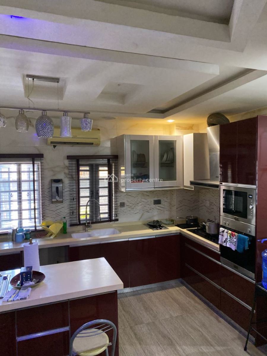 Exquisite 5 Bedroom Fully Detached Duplex with Bq in a Secured Estate, Ikate Elegushi, Lekki, Lagos, Detached Duplex for Sale