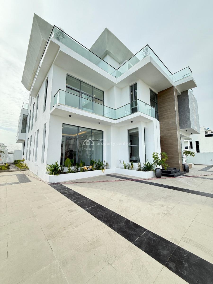 Word Class 5 Bedroom with Cinema, Tennis & Basketball Court, Pool, Bq, State of The Art, The Palms Residence, Osapa, Lekki, Lagos, Detached Duplex for Sale