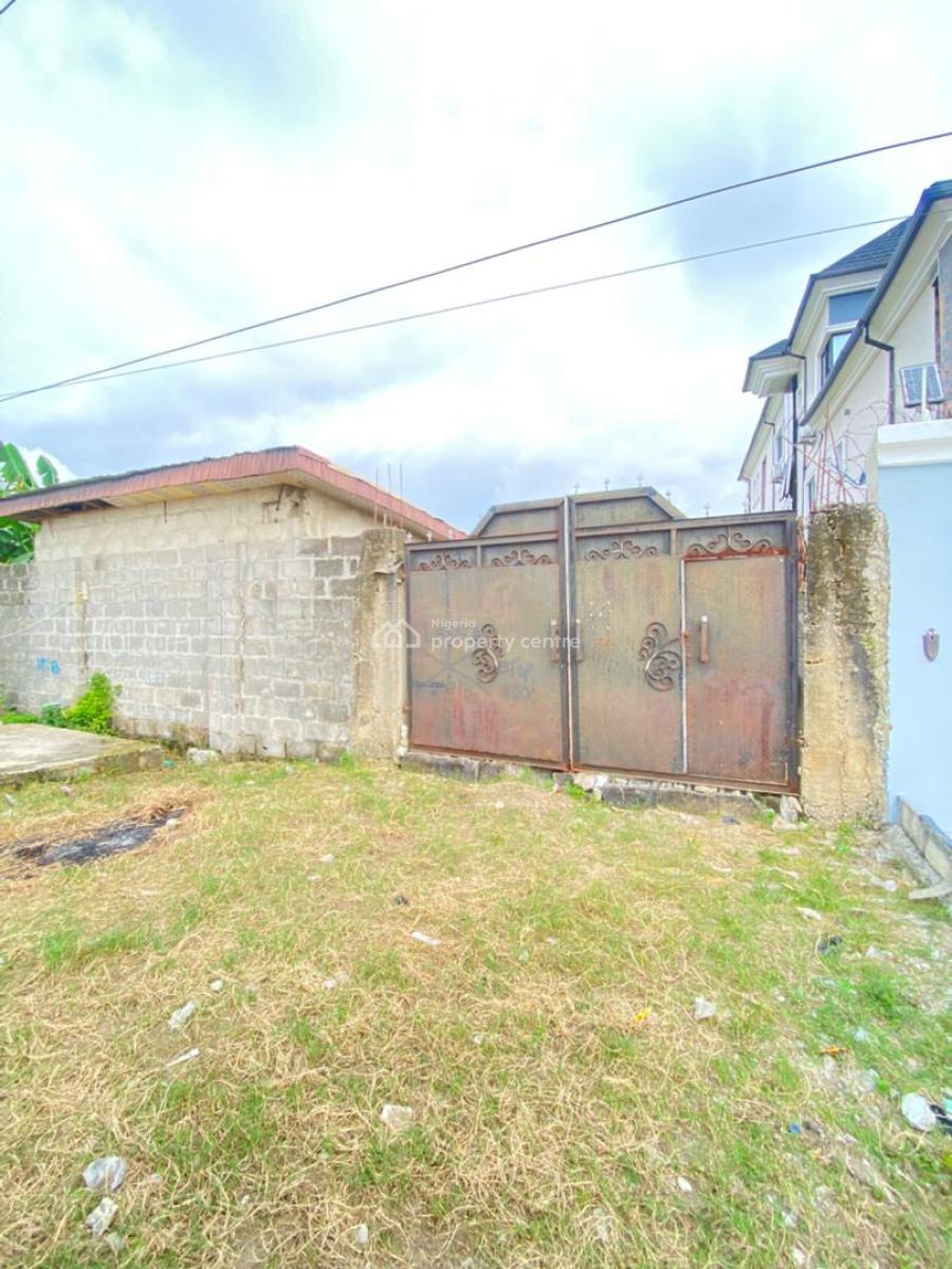 600sqm Dryland Fenced and Gated in a Built Up Environment, Off Monastery Road Sangotedo, Sangotedo, Ajah, Lagos, Residential Land for Rent