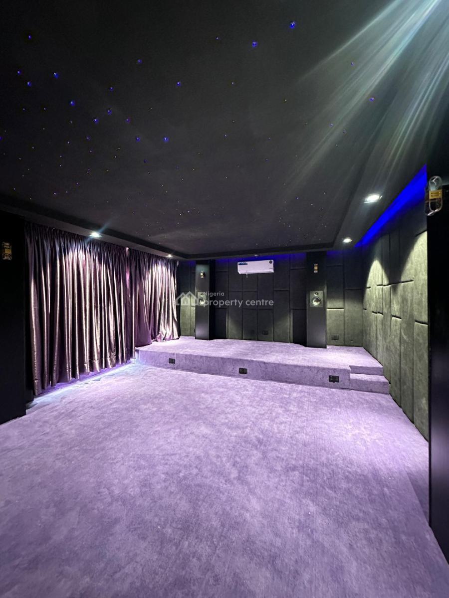Ultra Exclusive Bedroom with Pool, Cinema, Gym and Rooftop Terrace, Adewunmi Adebimpe Dr, Opposite Lagoon School, Lekki Phase 1, Lekki, Lagos, Detached Duplex for Sale