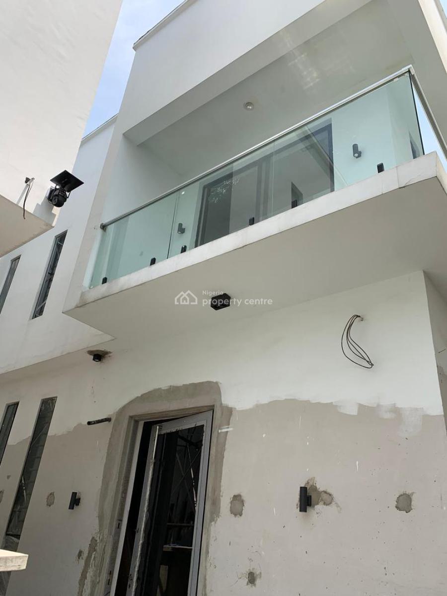 4bed Semi-detached Duplex with Bq, Chevron, Lekki, Lagos, Semi-detached Duplex for Rent