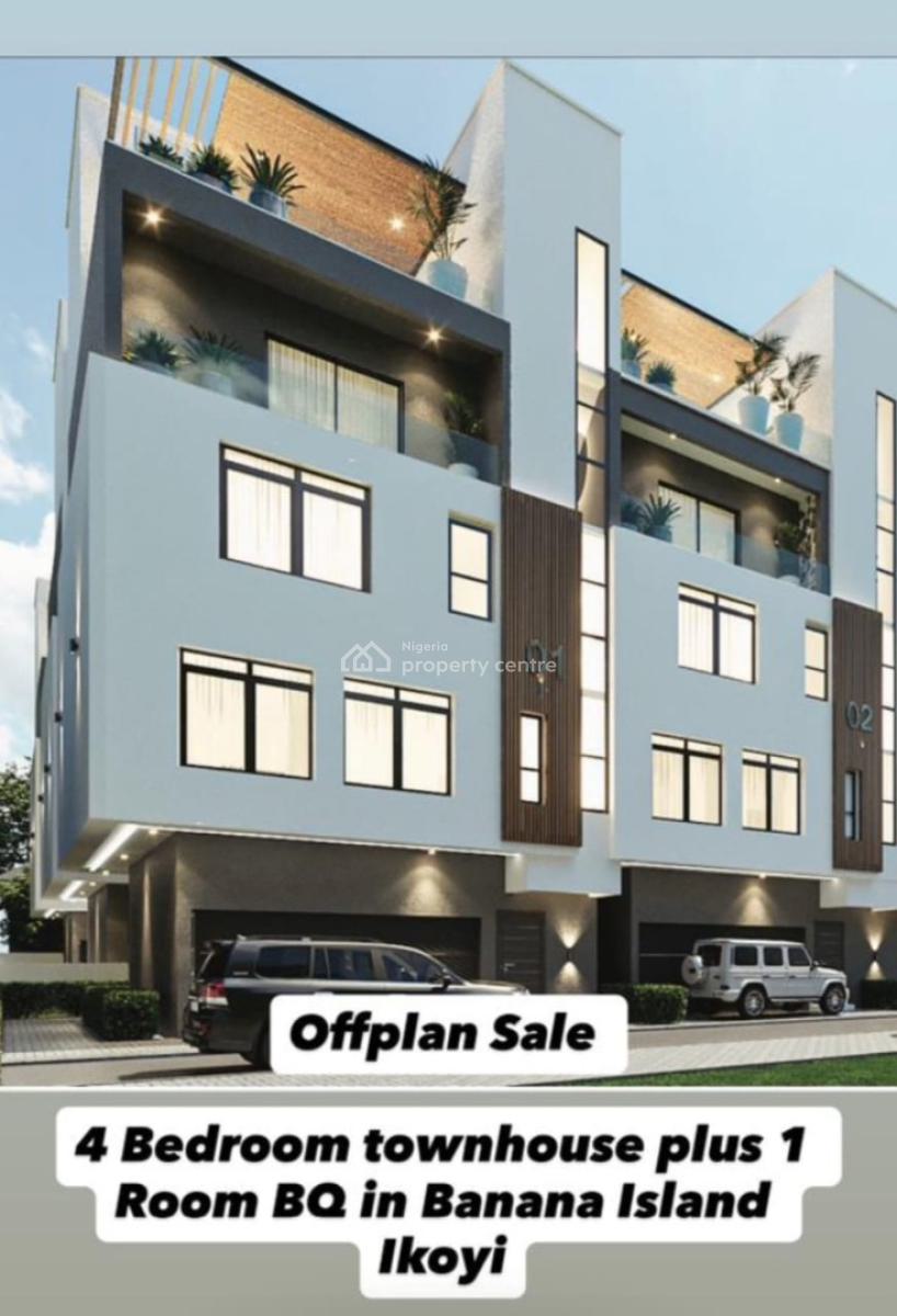 Oaktownhouses: 4 Bedroom Townhouse in Banana Island, ., Banana Island, Ikoyi, Lagos, Terraced Duplex for Sale