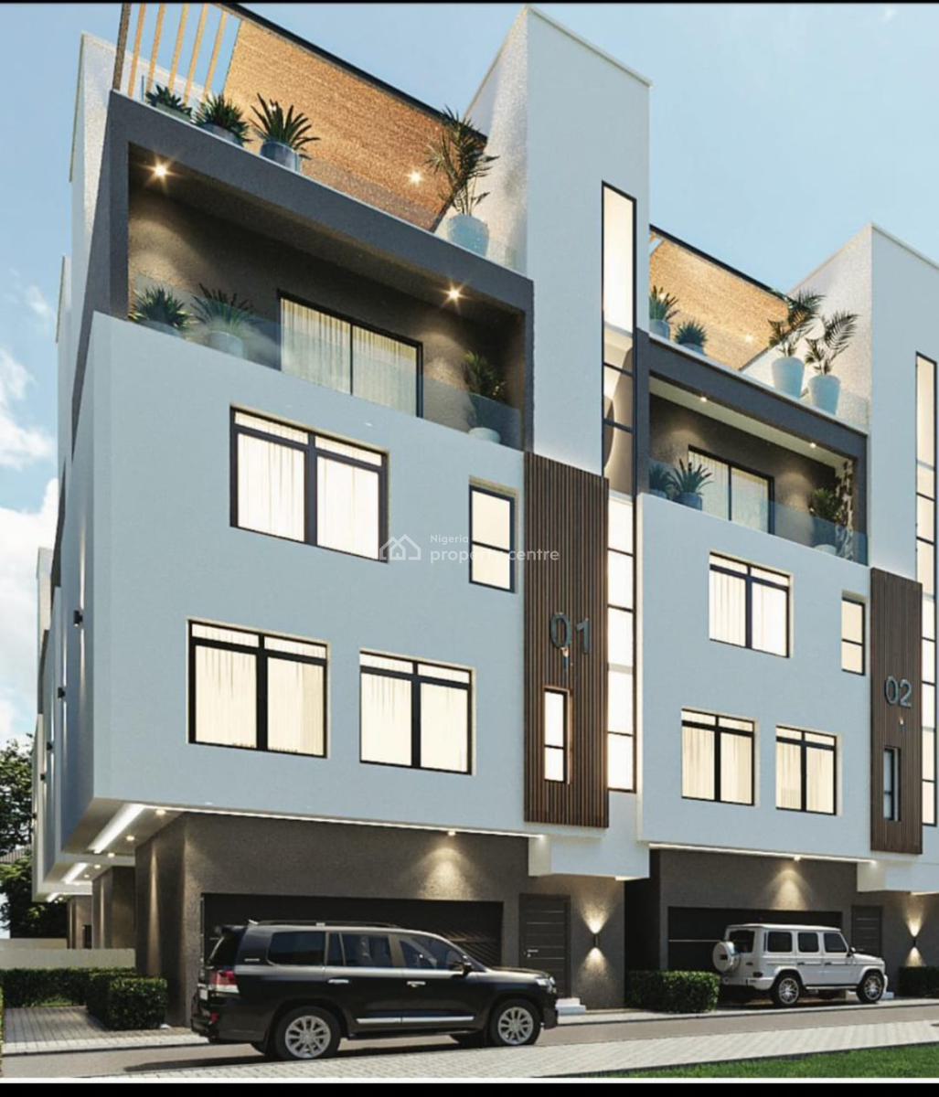 Oaktownhouses: 4 Bedroom Townhouse in Banana Island, ., Banana Island, Ikoyi, Lagos, Terraced Duplex for Sale