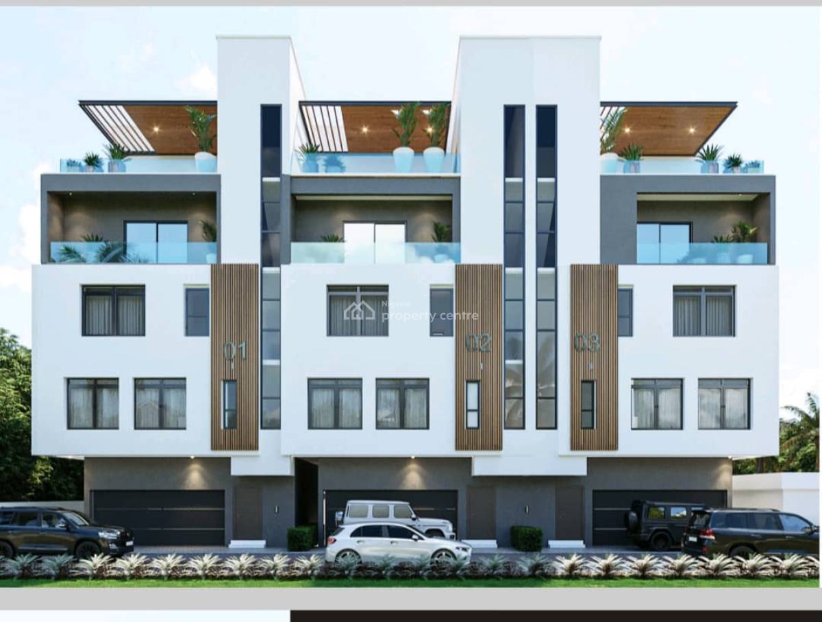 Oaktownhouses: 4 Bedroom Townhouse in Banana Island, ., Banana Island, Ikoyi, Lagos, Terraced Duplex for Sale
