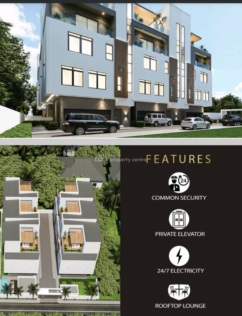 Oaktownhouses: 4 Bedroom Townhouse in Banana Island, ., Banana Island, Ikoyi, Lagos, Terraced Duplex for Sale