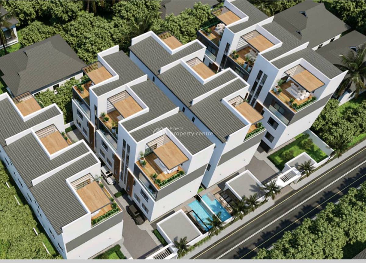Oaktownhouses: 4 Bedroom Townhouse in Banana Island, ., Banana Island, Ikoyi, Lagos, Terraced Duplex for Sale