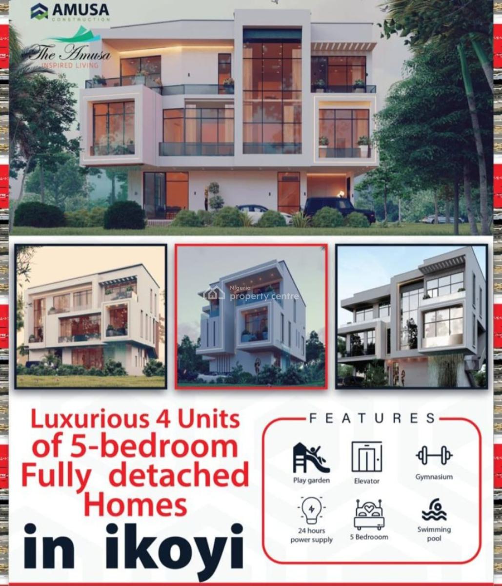 5 Bedroom Detached Duplex in Old Ikoyi, Ikoyi, Lagos, Detached Duplex for Sale