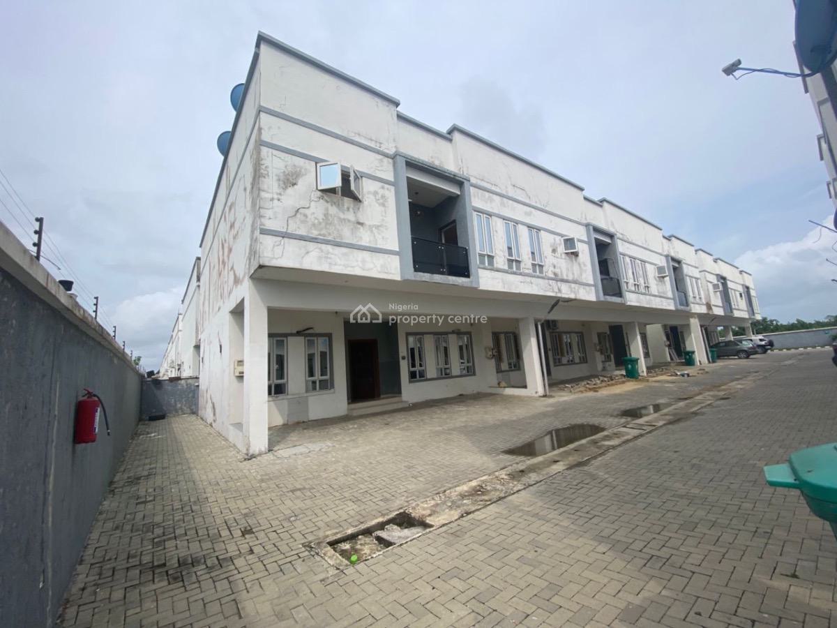 Vacant 4 Bedroom Terraced Duplex, Orchid Road, Lafiaji, Lekki, Lagos, Terraced Duplex for Sale