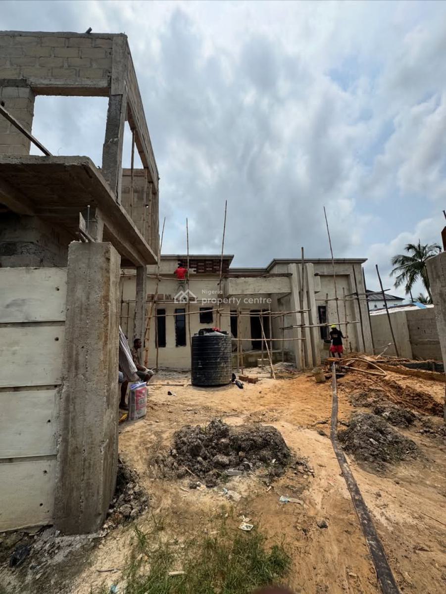 Contemporary 4 Bedroom Bungalow Wt. Gatehouse, Off Abuloma Road, Abuloma, Port Harcourt, Rivers, Detached Bungalow for Sale