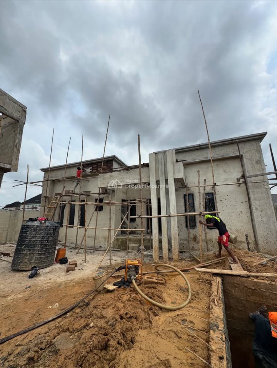 Contemporary 4 Bedroom Bungalow Wt. Gatehouse, Off Abuloma Road, Abuloma, Port Harcourt, Rivers, Detached Bungalow for Sale
