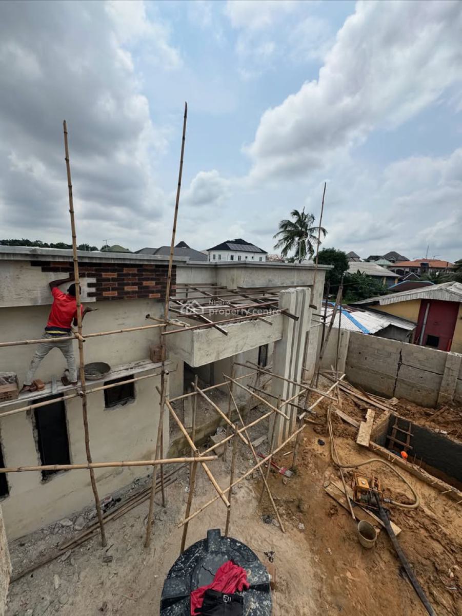 Contemporary 4 Bedroom Bungalow Wt. Gatehouse, Off Abuloma Road, Abuloma, Port Harcourt, Rivers, Detached Bungalow for Sale