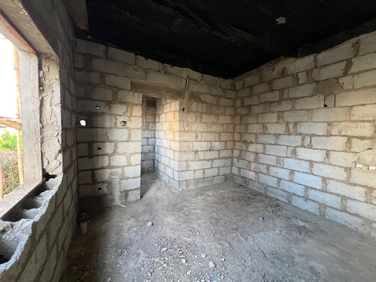 Well Located Spacious Semi-finished 3-bedroom Apartment with Bq, By Games Village, Kaura, Abuja, Flat / Apartment for Sale