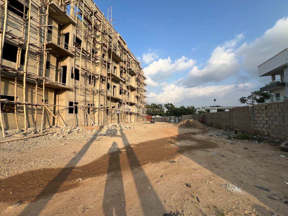 Well Located Spacious Semi-finished 3-bedroom Apartment with Bq, By Games Village, Kaura, Abuja, Flat / Apartment for Sale