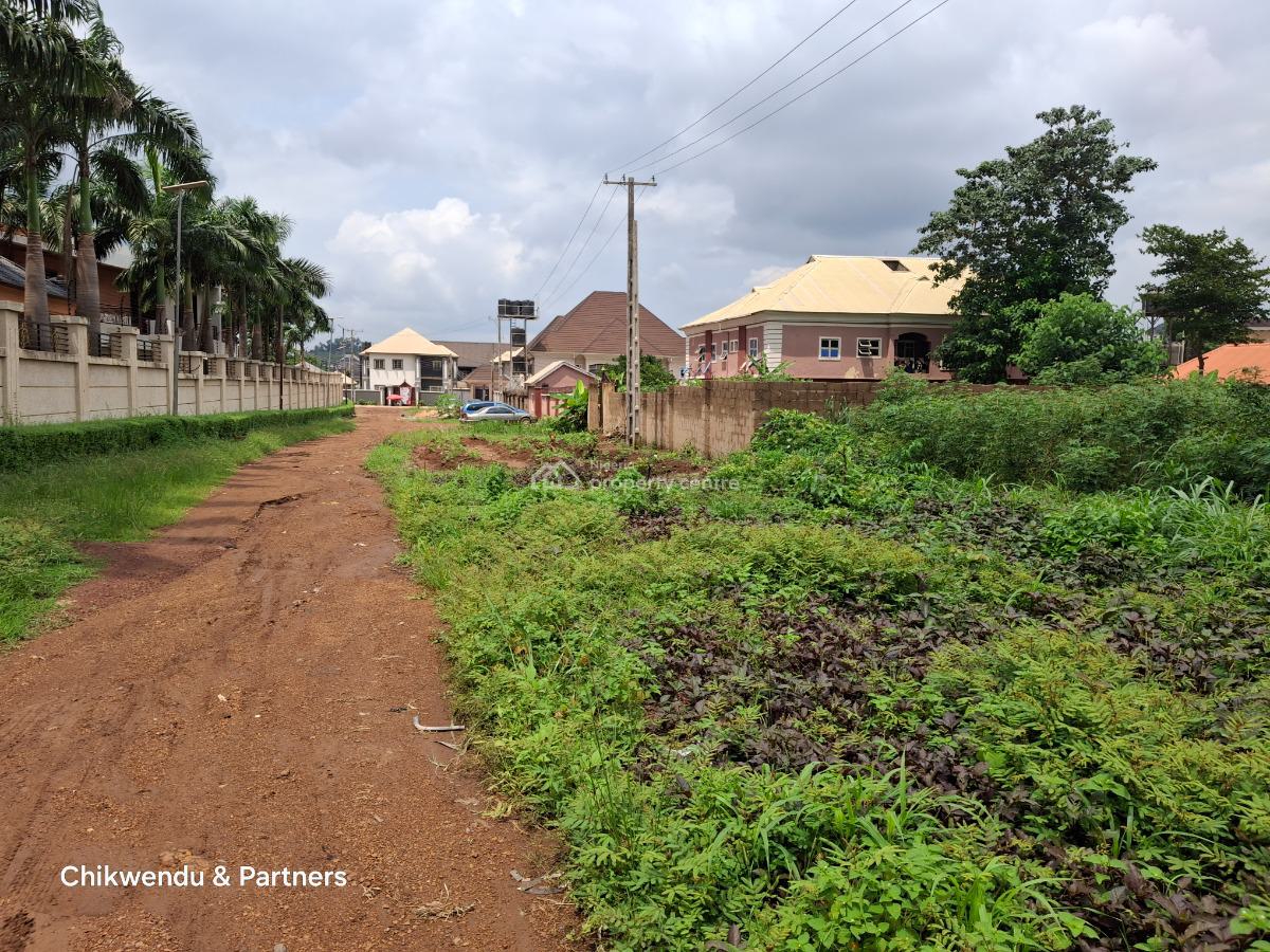 1,100sqm of Land with Bq, Republic Estate, Independence Layout, Enugu, Enugu, Residential Land for Sale