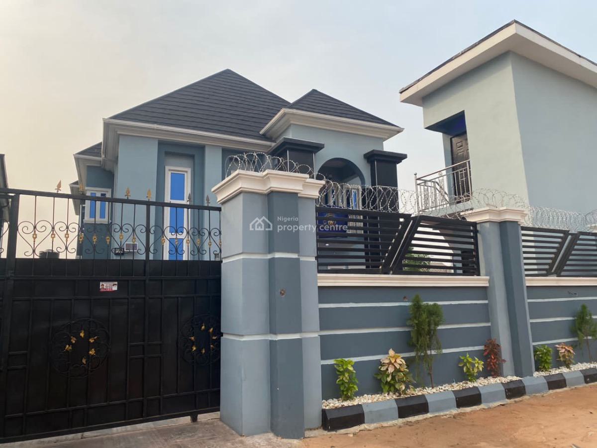 Luxury Furnished 6 Bedroom Duplex with Bq, Nwanlo Estate Irete, Off Owerri-onitsha Exp. Rd. Imo State, Owerri West, Imo, Detached Duplex for Sale