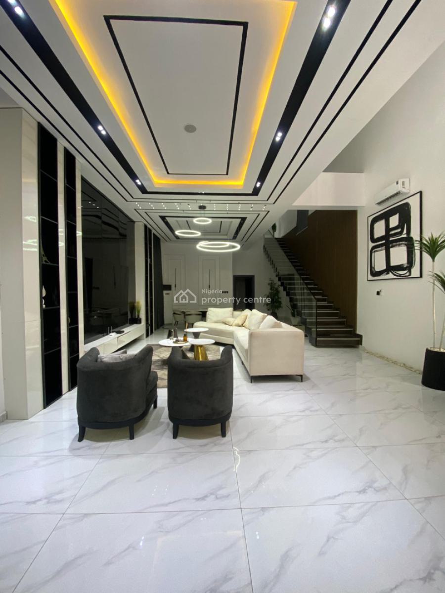 5 Bedroom Fully Furnished Detached Duplex with Pool, Van Daniel, Orchid, Lekki, Lagos, Detached Duplex for Sale