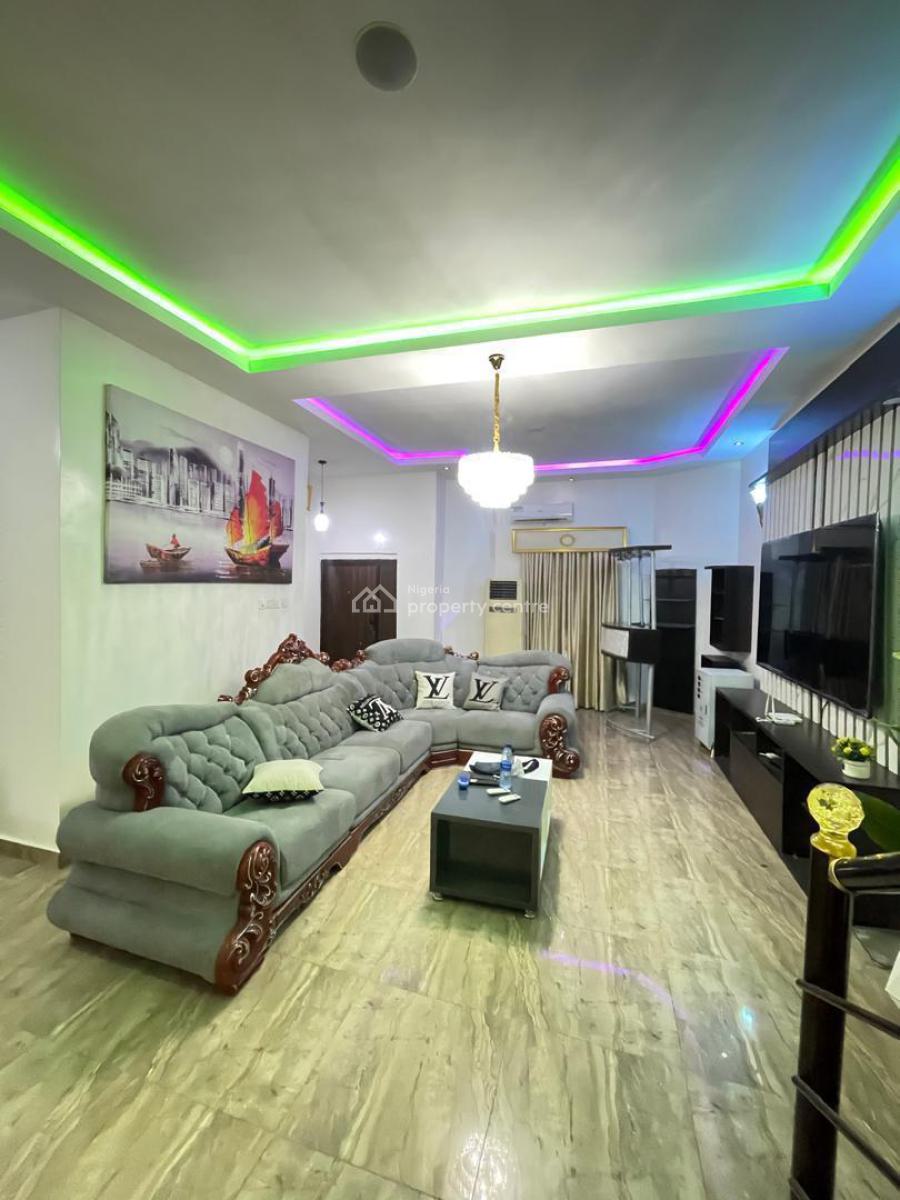 Fully Furnished 4 Bedroom Semi Detached Duplex with Bq, Van Daniel, Orchid, Lekki, Lagos, Semi-detached Duplex for Rent