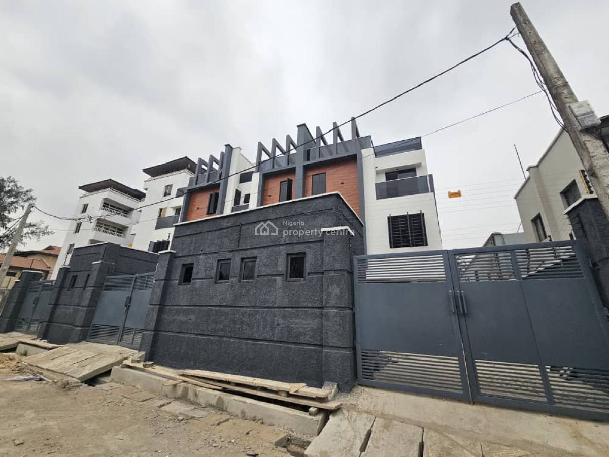 Newly Built 3-bedroom Terrace House with Bq, Victoria Island (vi), Lagos, Terraced Duplex for Rent