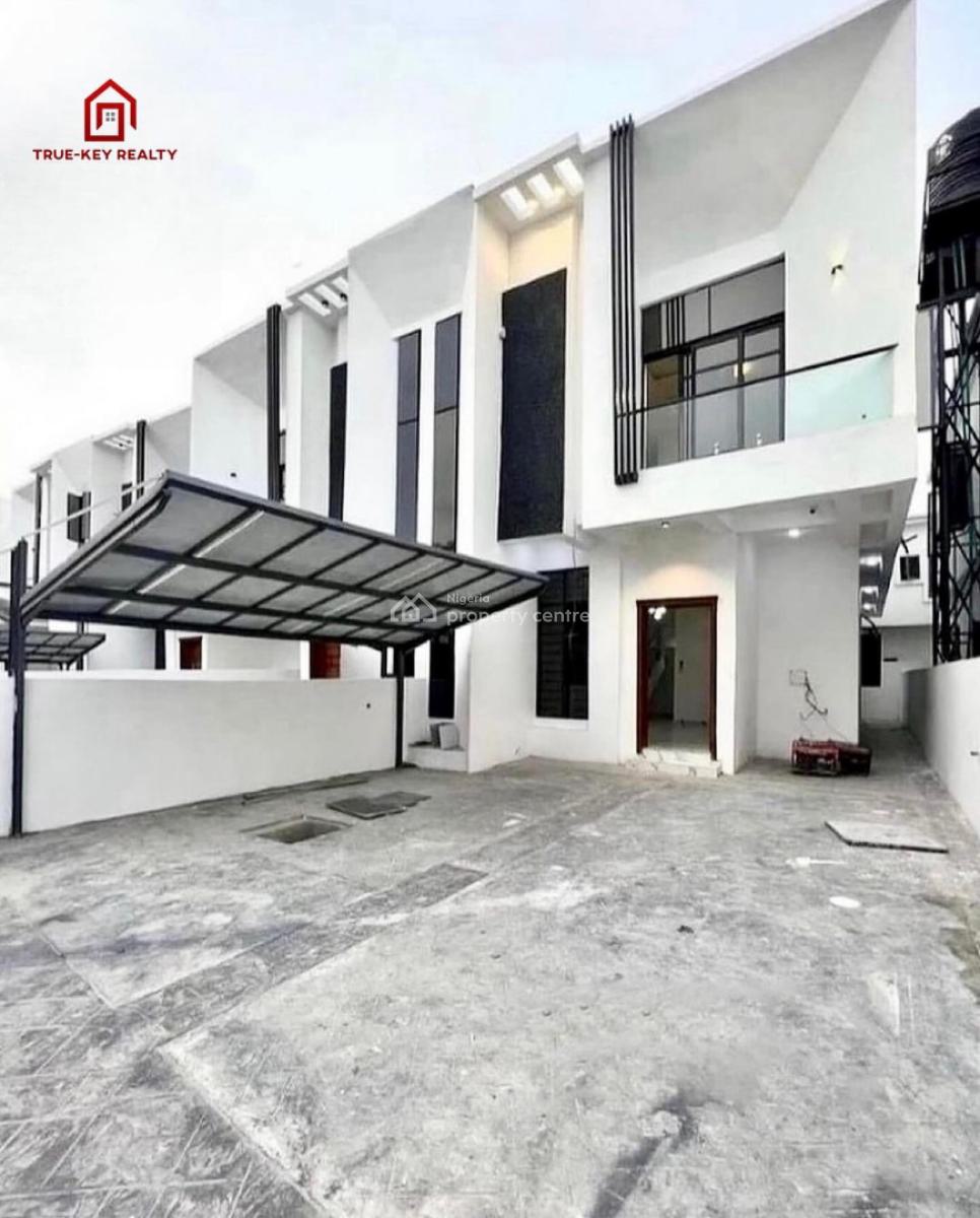 4 Bedroom Semi Detached Duplex with a Bq, Orchid Road, Lekki, Lagos, Semi-detached Duplex for Rent