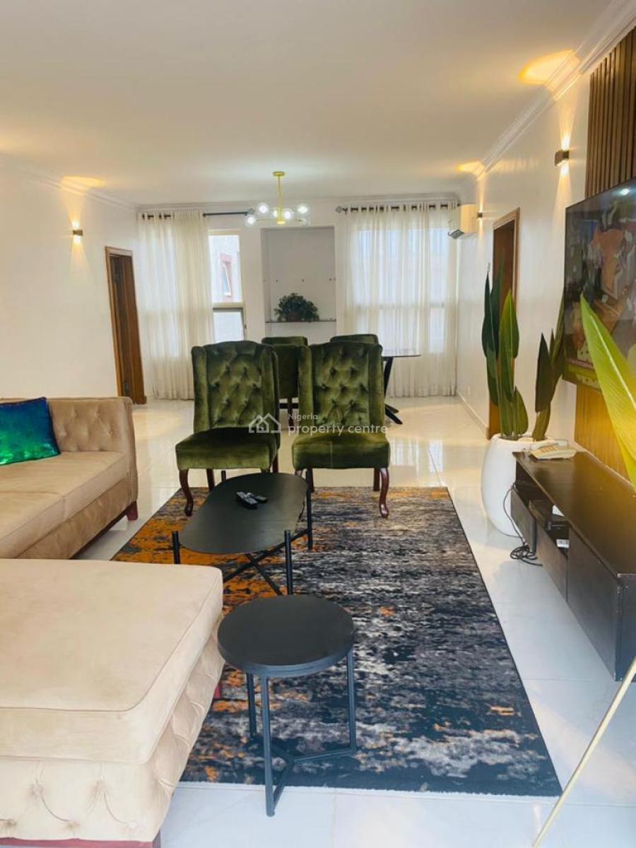 Spacious Three (3)bedroom Flat with One-room Boys, Close to Ikoyi Club, Ikoyi, Lagos, Flat / Apartment for Rent