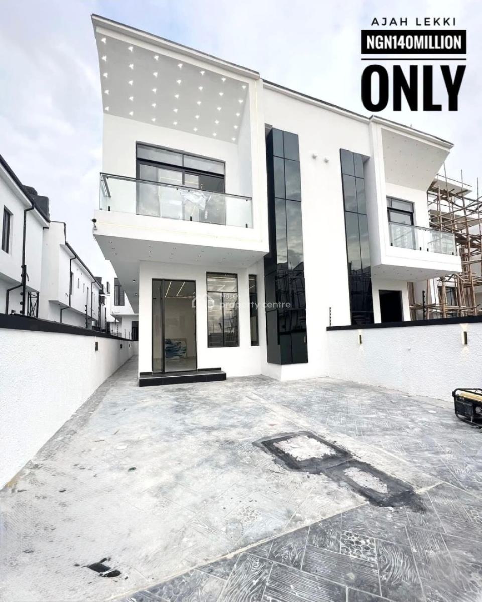 Brand New 4 Bedroom Semi-detached Duplex, Ajah, Lekki, Lagos, Semi-detached Duplex for Sale