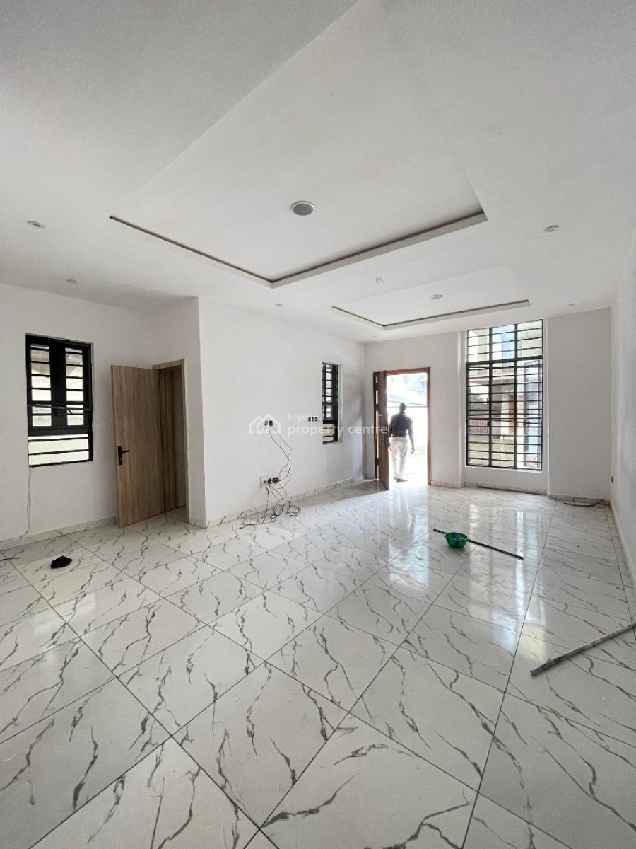 Beautiful 4 Bedroom Semi Detached Duplex with a Bq in a Secured Estate, Osapa, Lekki, Lagos, House for Sale