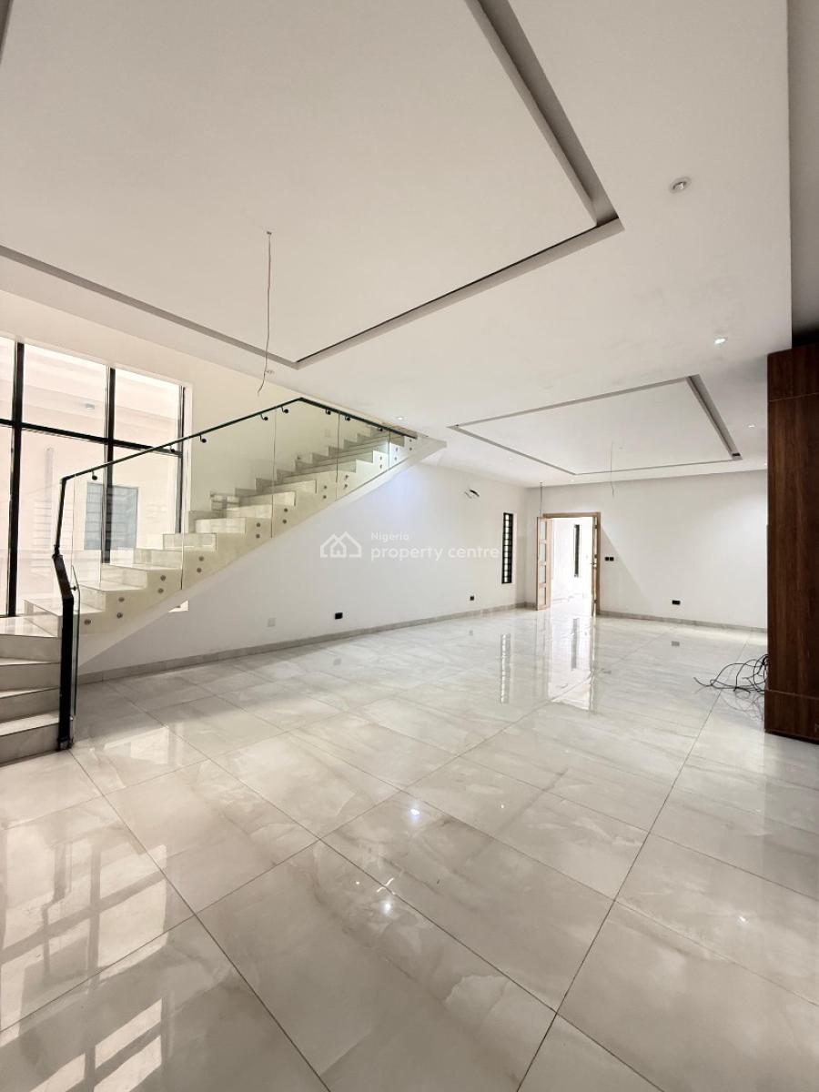 Spacious 5 Bedroom Fully Detached Duplex with a Bq and a Security Post, Osapa, Lekki, Lagos, House for Sale