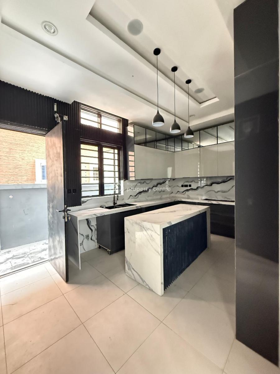 Exquisite 5 Bedroom Fully Detached Duplex, Has a Pool,cinema,bq,rooftop Terrace and Located in a Serene Estate, Osapa, Lekki, Lagos, House for Sale