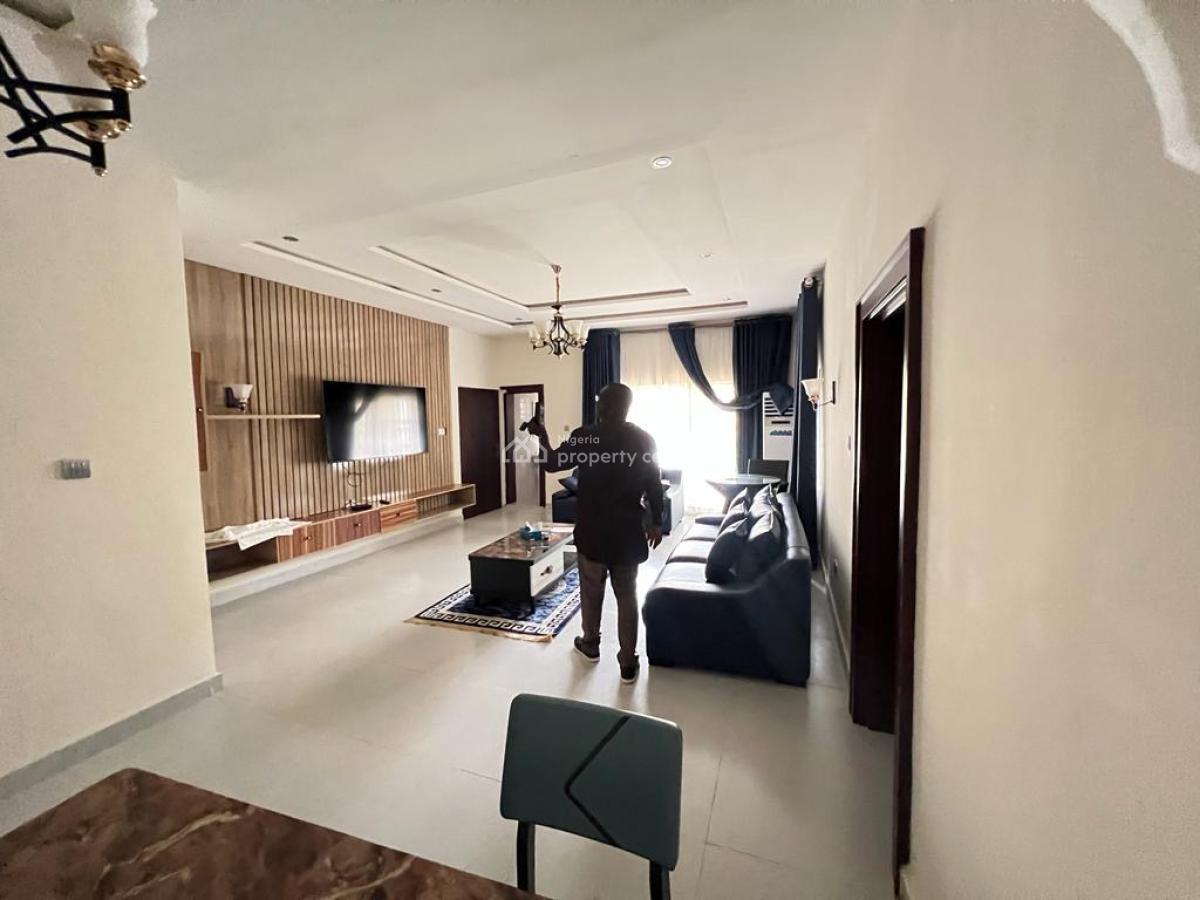 Excellent Spacious 2 Bedroom Furnished Apartment, Guzape District, Abuja, Flat / Apartment for Rent