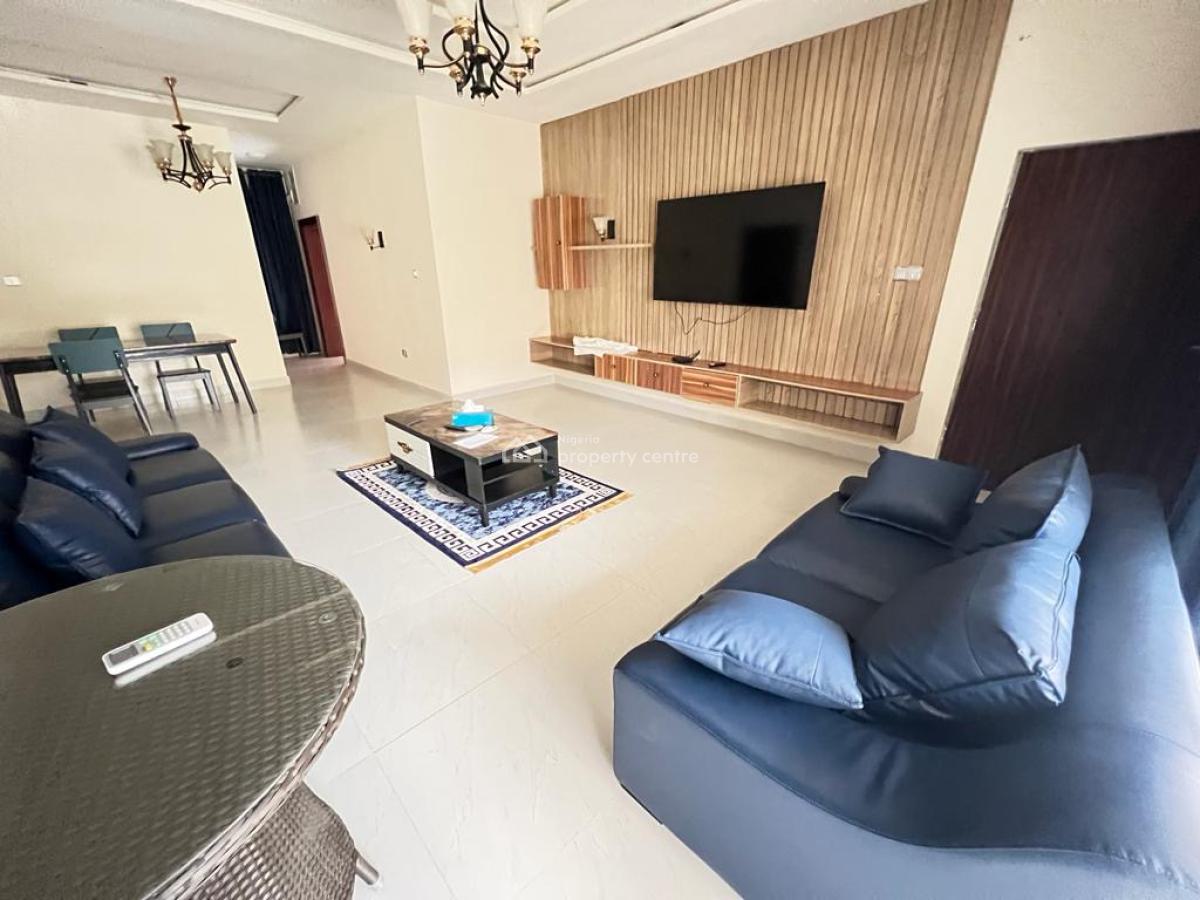 Excellent Spacious 2 Bedroom Furnished Apartment, Guzape District, Abuja, Flat / Apartment for Rent