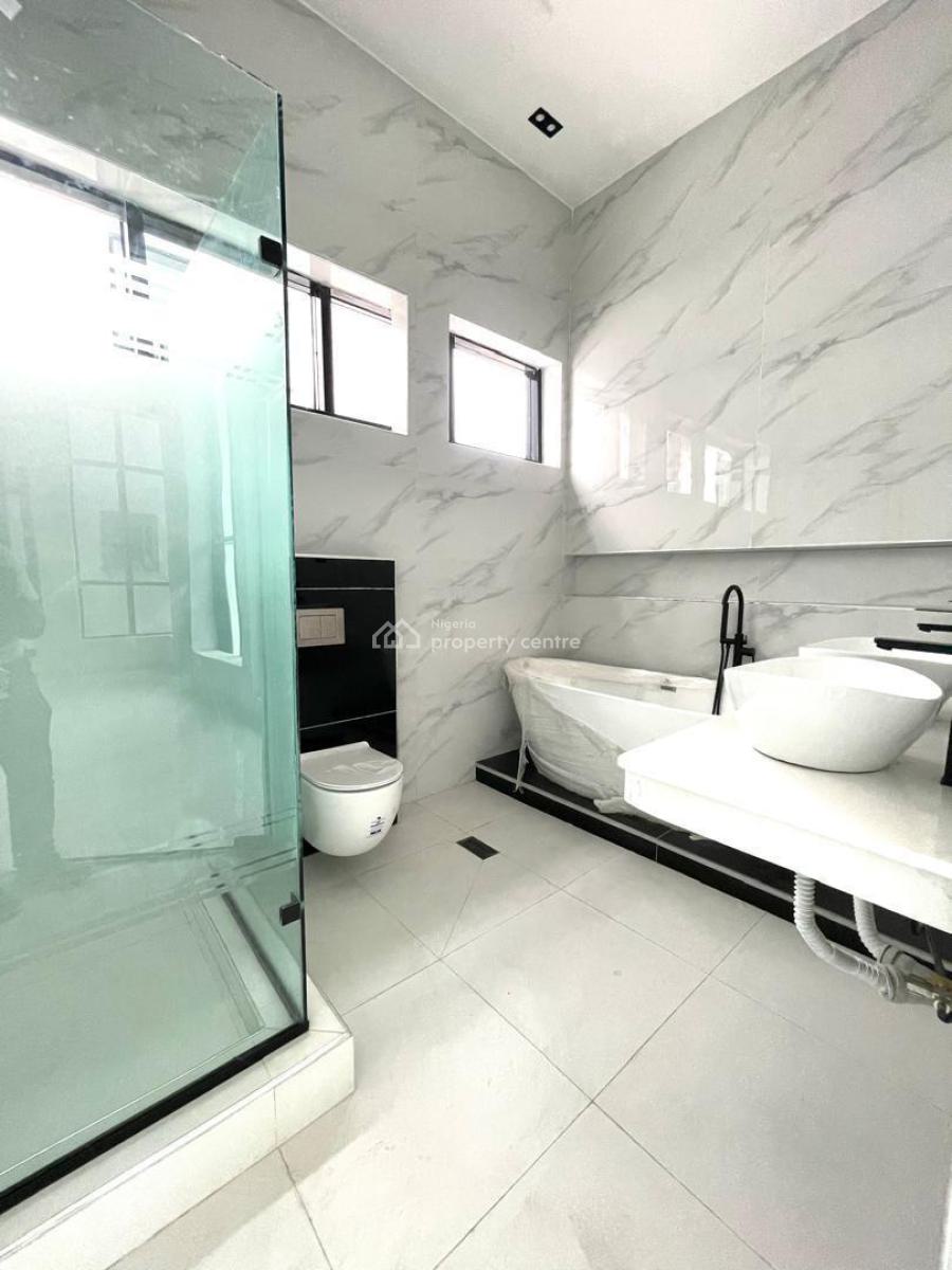 Stunning 5 Bedroom Fully Detached Duplex, with a Pool ,bq and a Cinema Located in Chevron Toll Gate, Lekki, Lagos, House for Sale