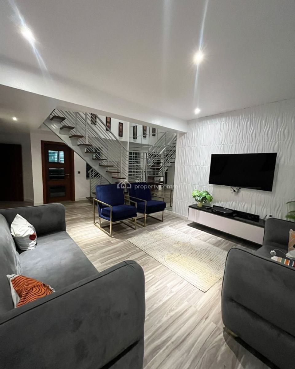 2 Bedroom Fully Furnished Maisonette, Ikate, Lekki, Lagos, House for Rent