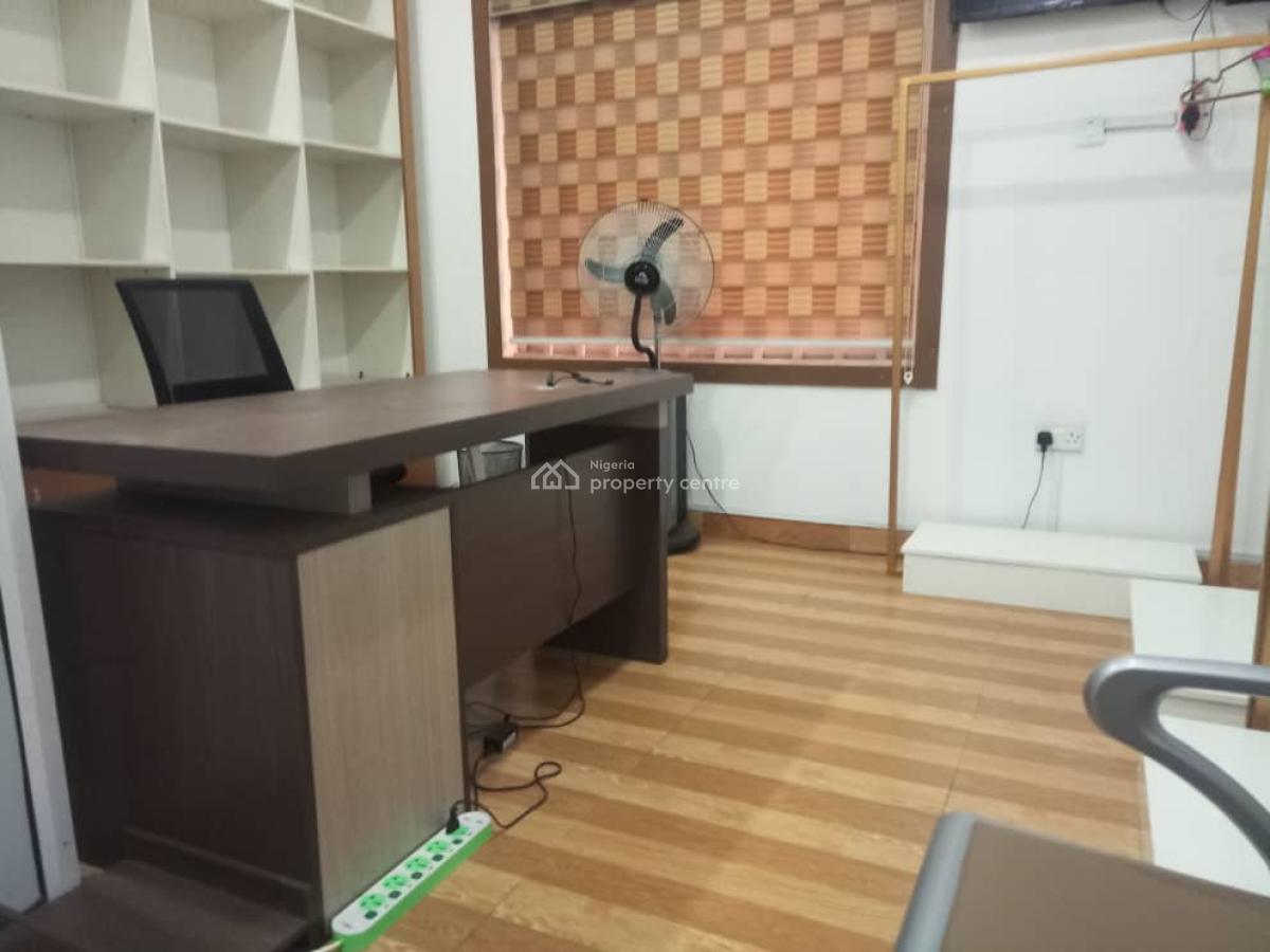 a Standard Partitioned Open Office Space at The First Floor, Anthony, Maryland, Lagos, Office Space for Rent