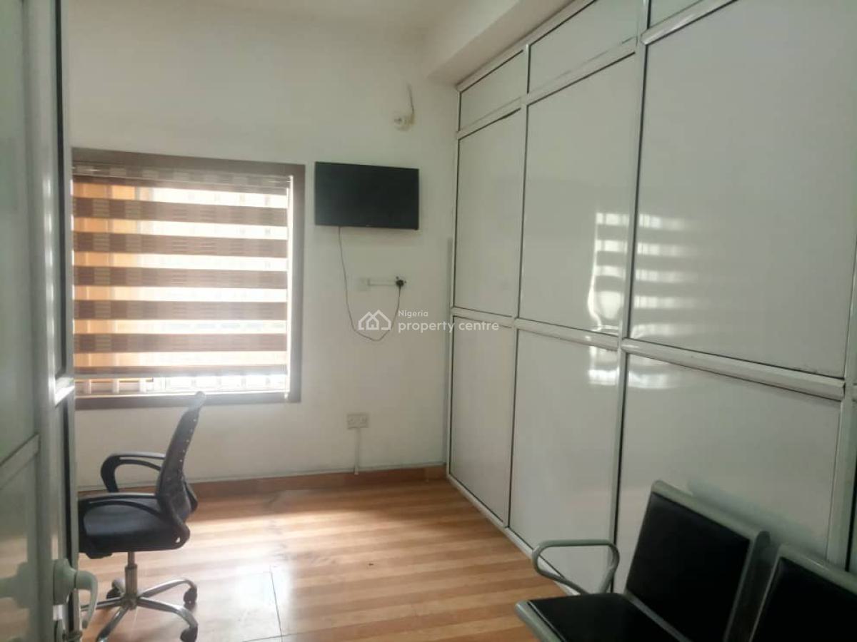 a Standard Partitioned Open Office Space at The First Floor, Anthony, Maryland, Lagos, Office Space for Rent