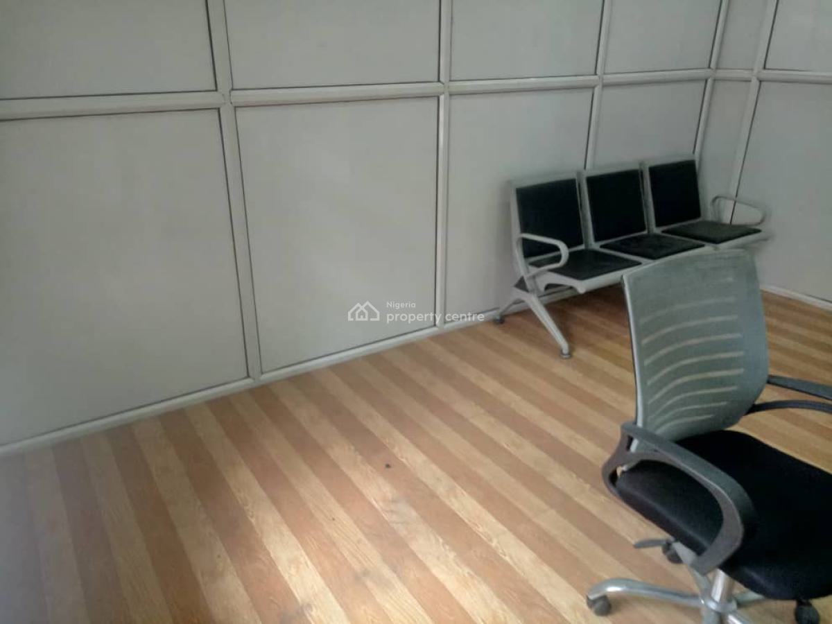 a Standard Partitioned Open Office Space at The First Floor, Anthony, Maryland, Lagos, Office Space for Rent